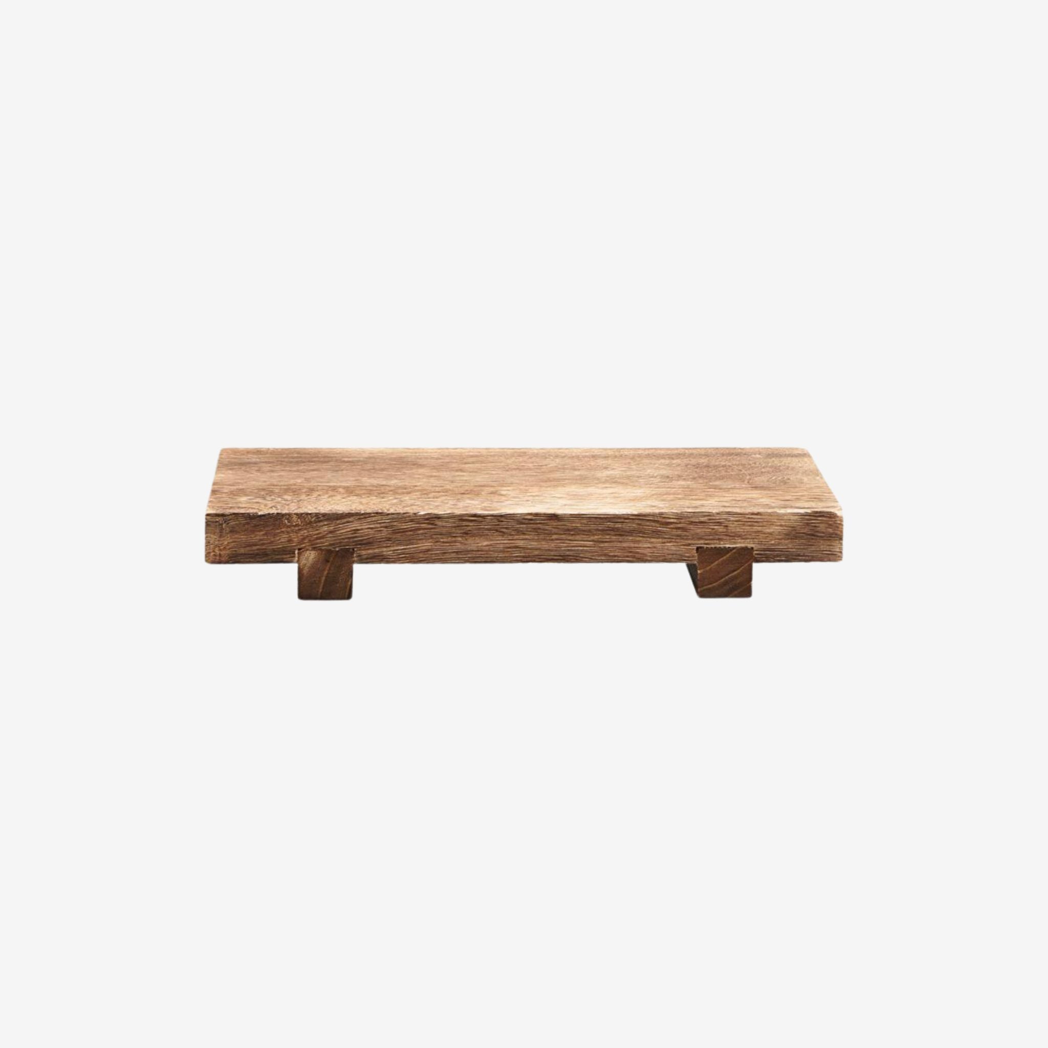DECORATIVE WOODEN TRAY - SMALL - Simply Elevated Home Furnishings 