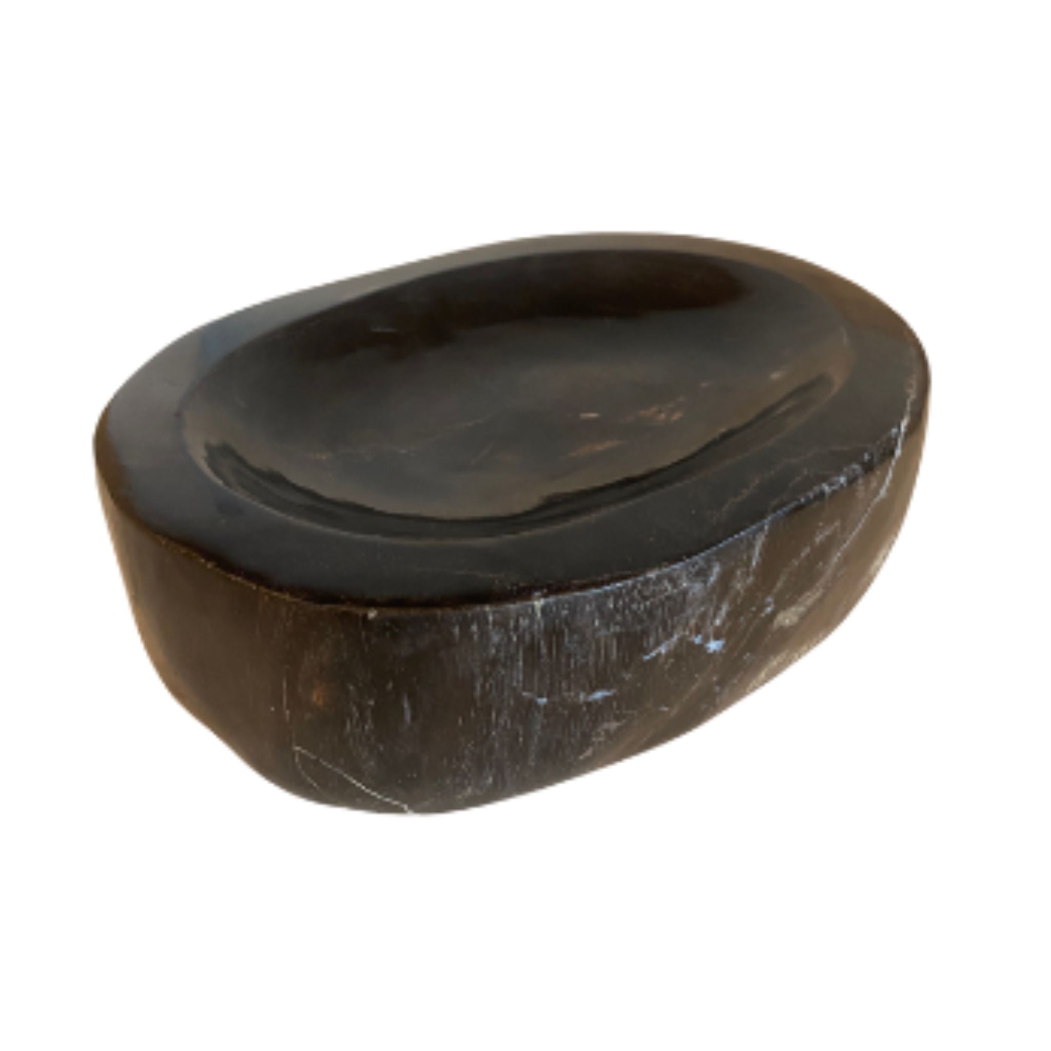 OVAL- PETRIFIED BOWL - Simply Elevated Home Furnishings 