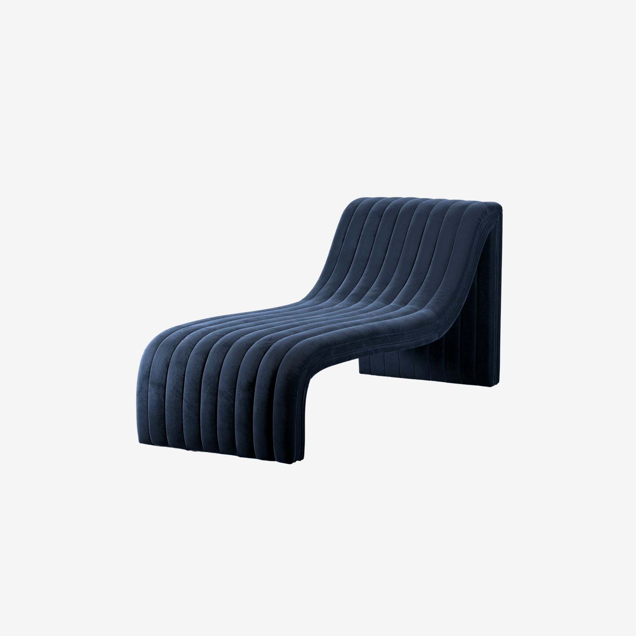 AUGUSTINE CHAISE LOUNGE - SAPPHIRE NAVY