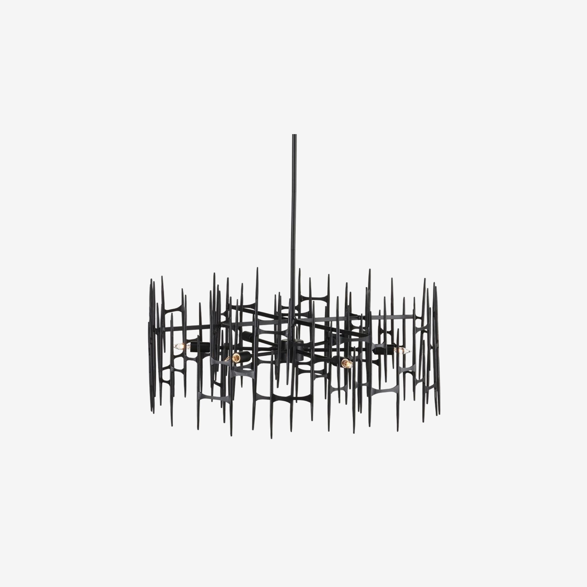 ATTINGHAM BLACK CHANDELIER