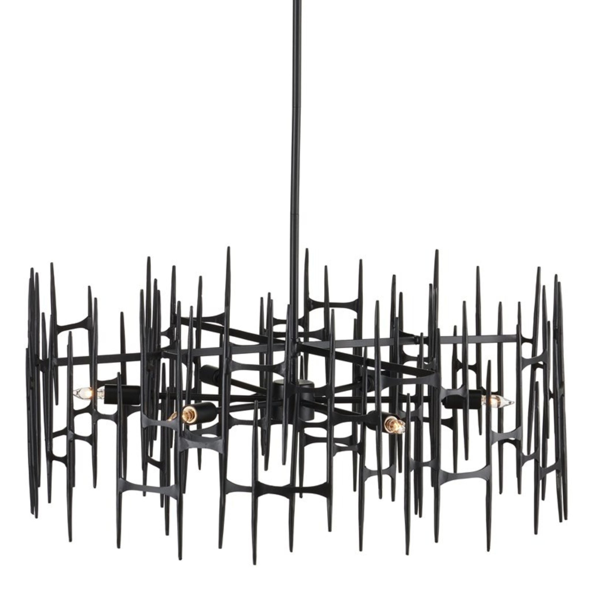 ATTINGHAM BLACK CHANDELIER