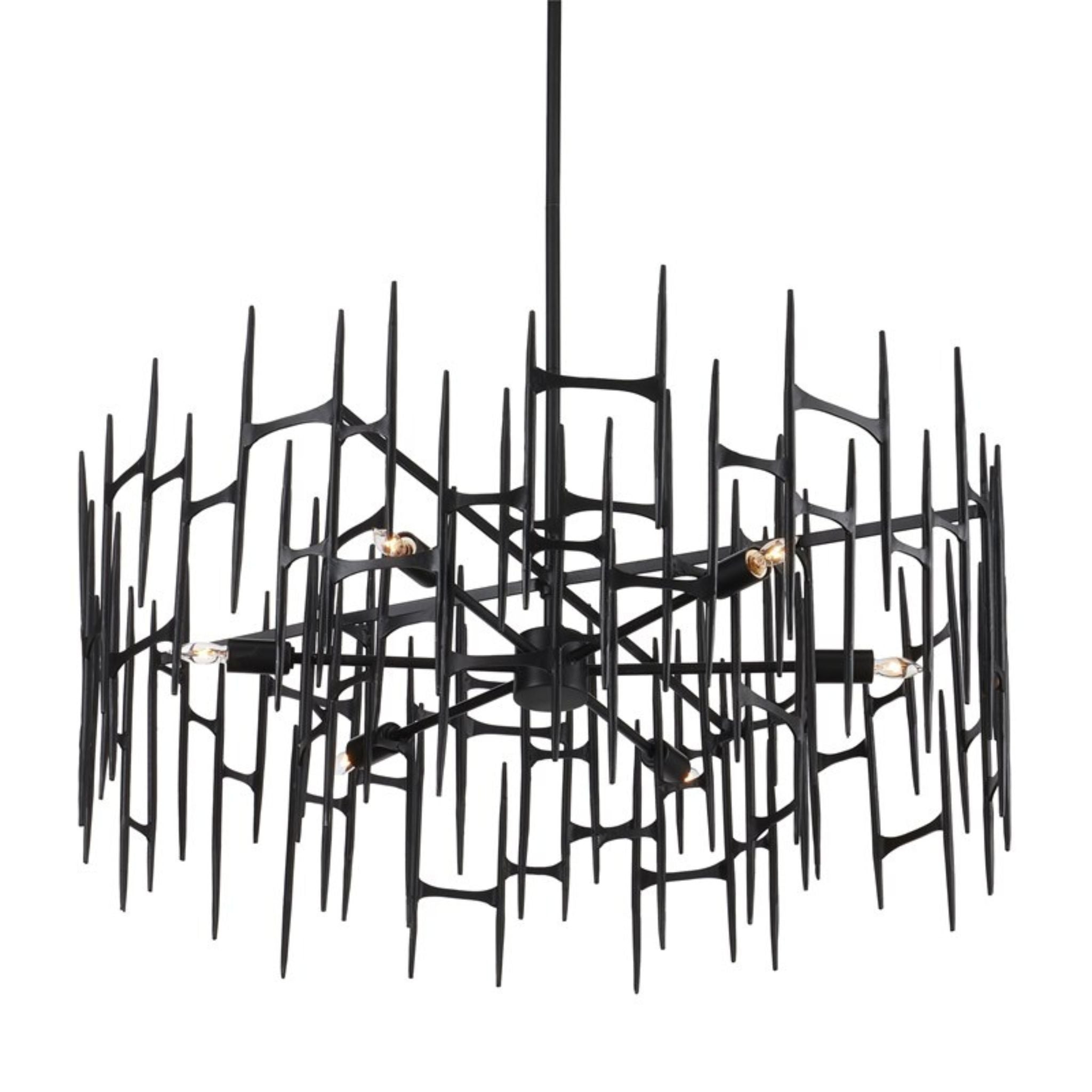 ATTINGHAM BLACK CHANDELIER