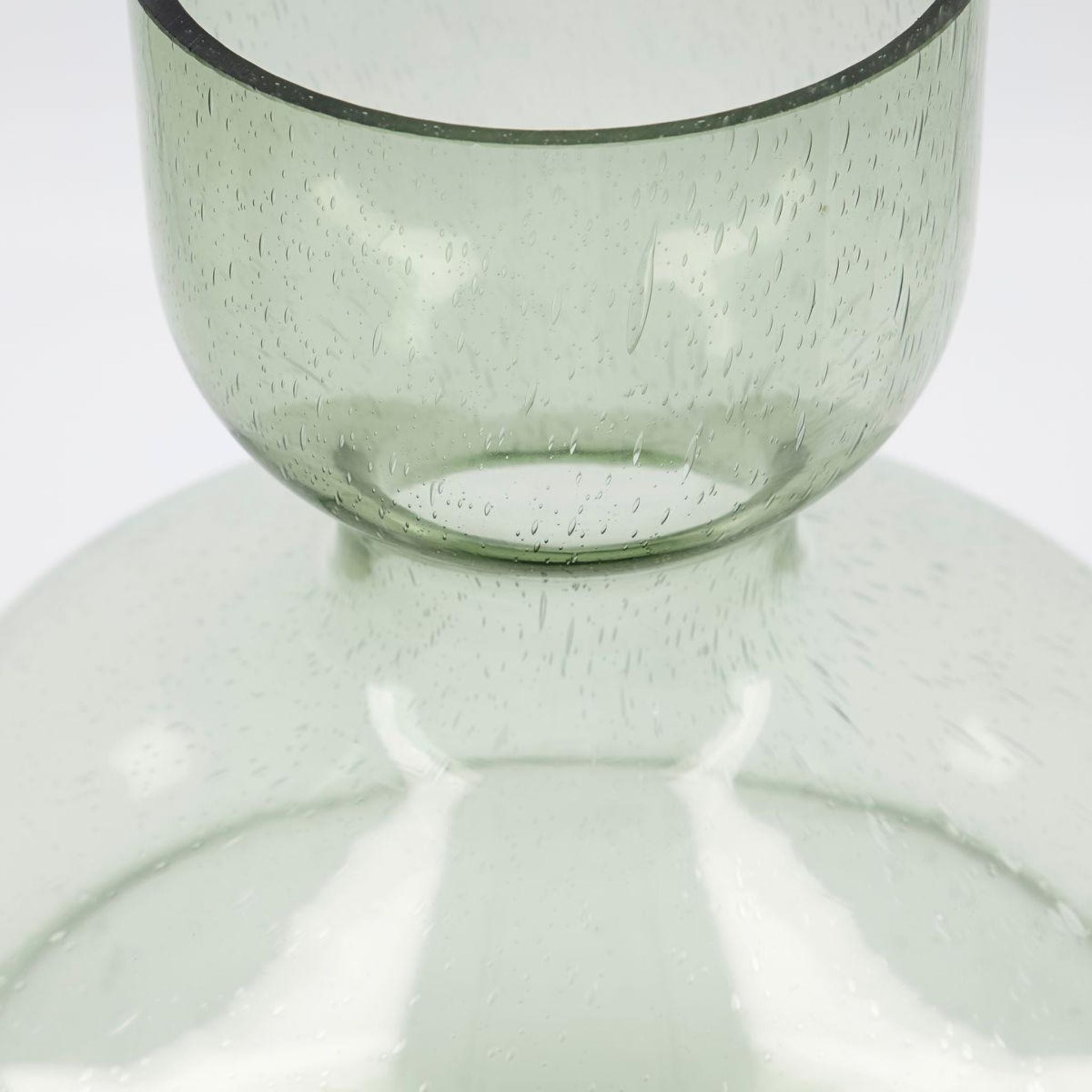 BUBBLE GREEN VASE - Simply Elevated Home Furnishings 
