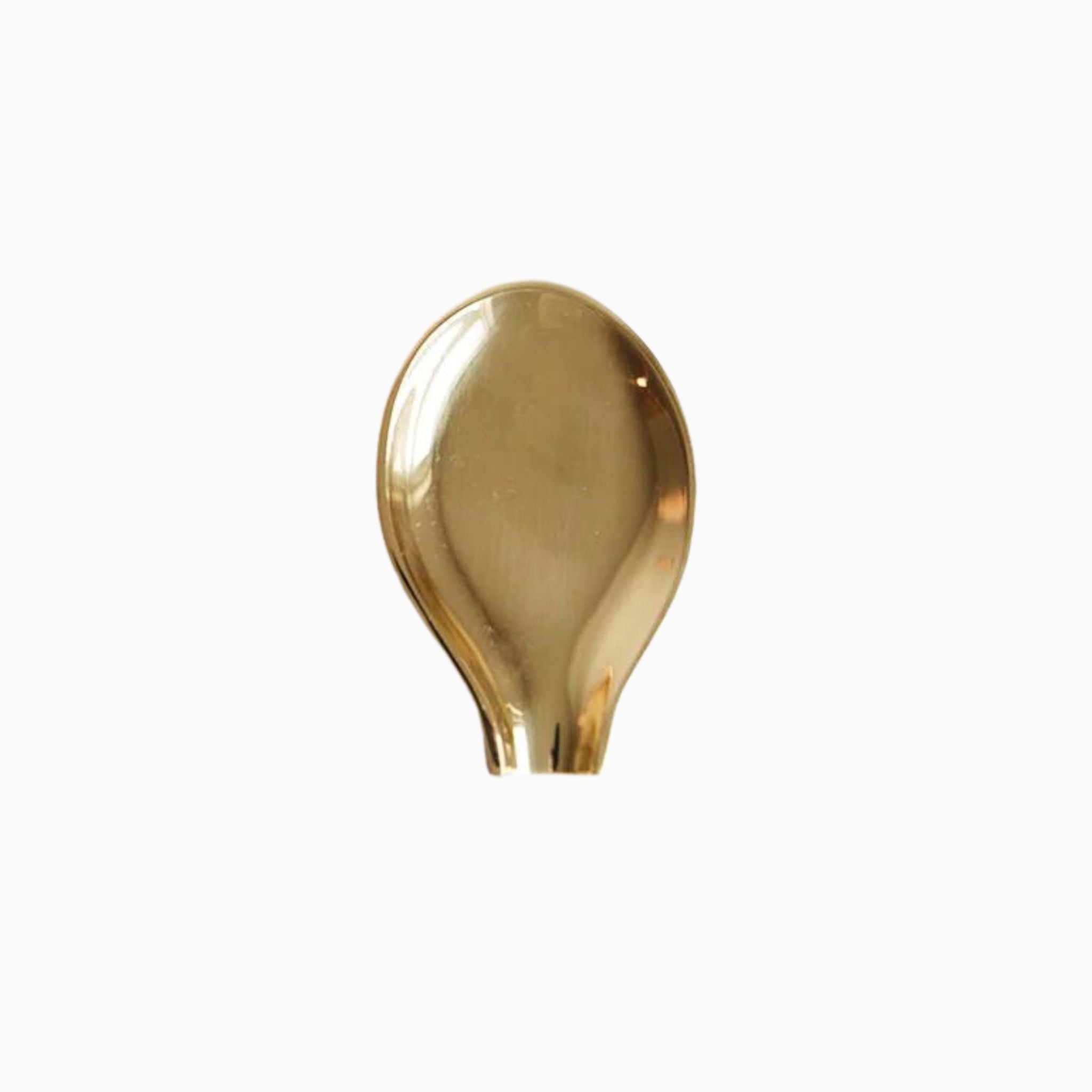 Simply Elevated - Ingenuous yet super simple, this Brass Spoon Rest provides a place to put your spoon when not in use. Perfect for keeping on the counter while cooking, or giving to guests when Serving tea, the Brass Spoon Rest is the perfect accompaniment for any oft-used stove-side utensil. 