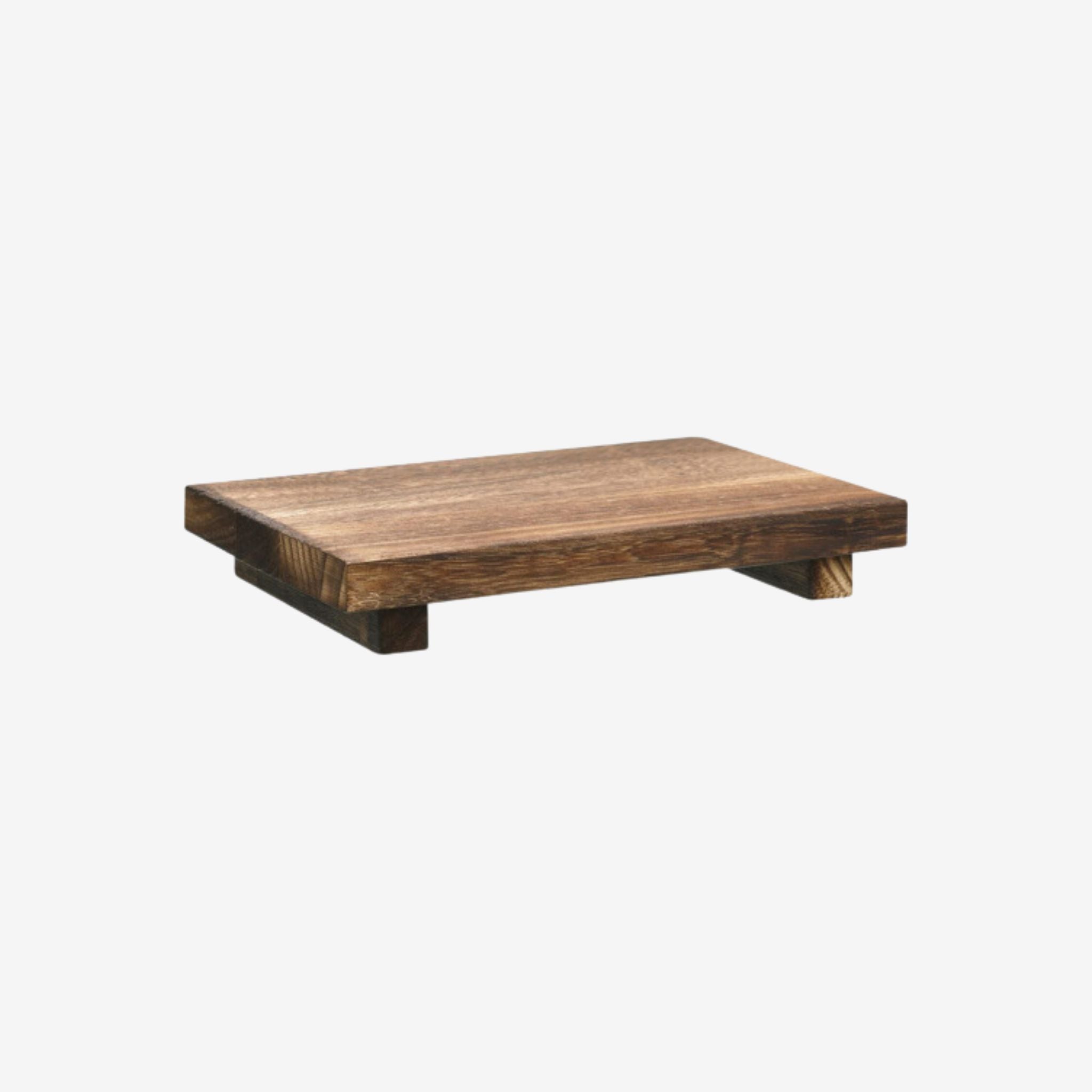 DECORATIVE WOODEN TRAY - LARGE - Simply Elevated Home Furnishings 