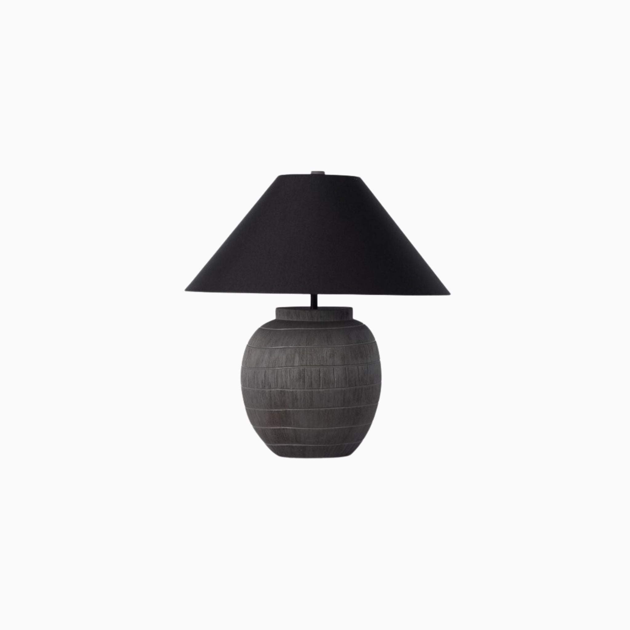 MUJI TABLE LAMP - BLACK SHADE