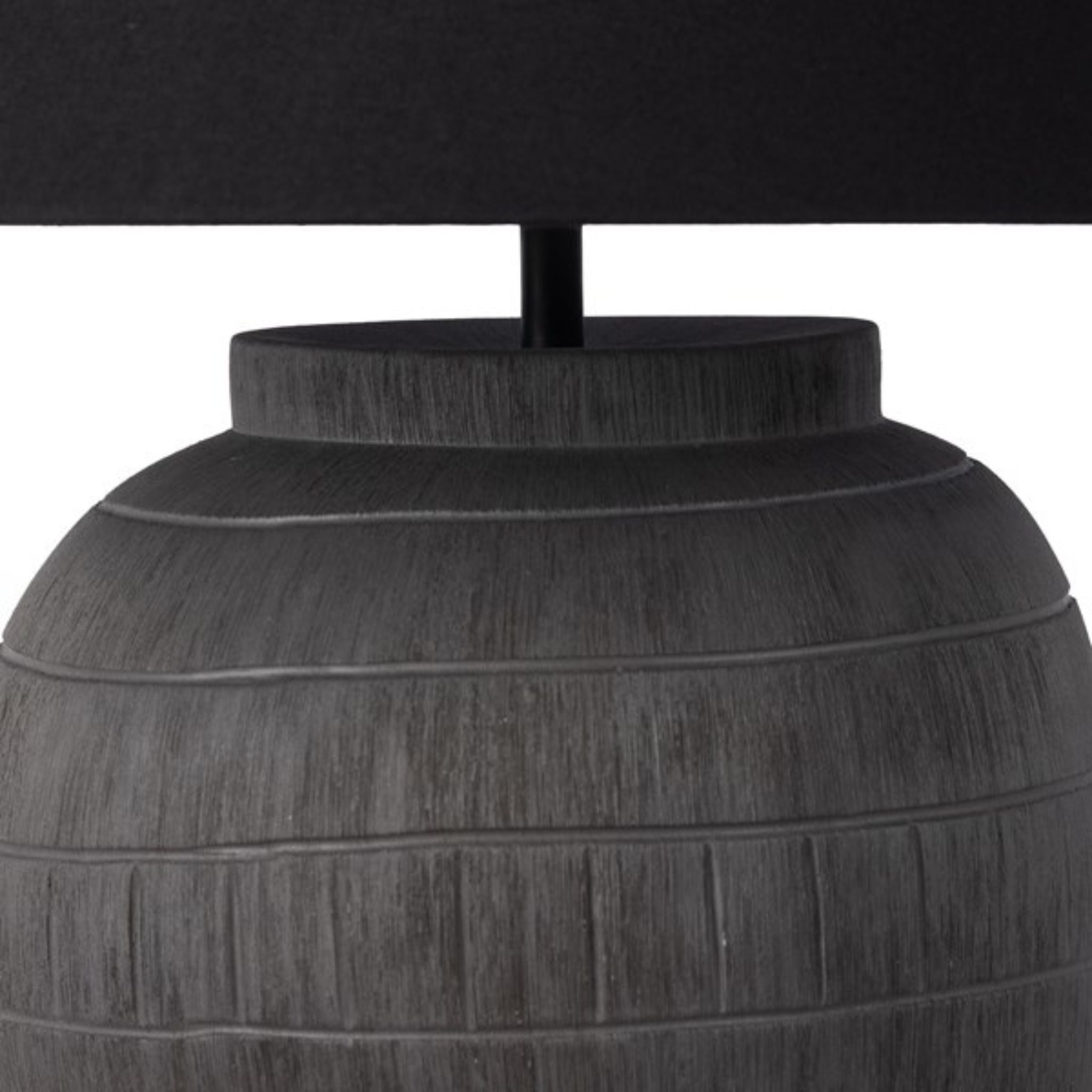 MUJI TABLE LAMP - BLACK SHADE