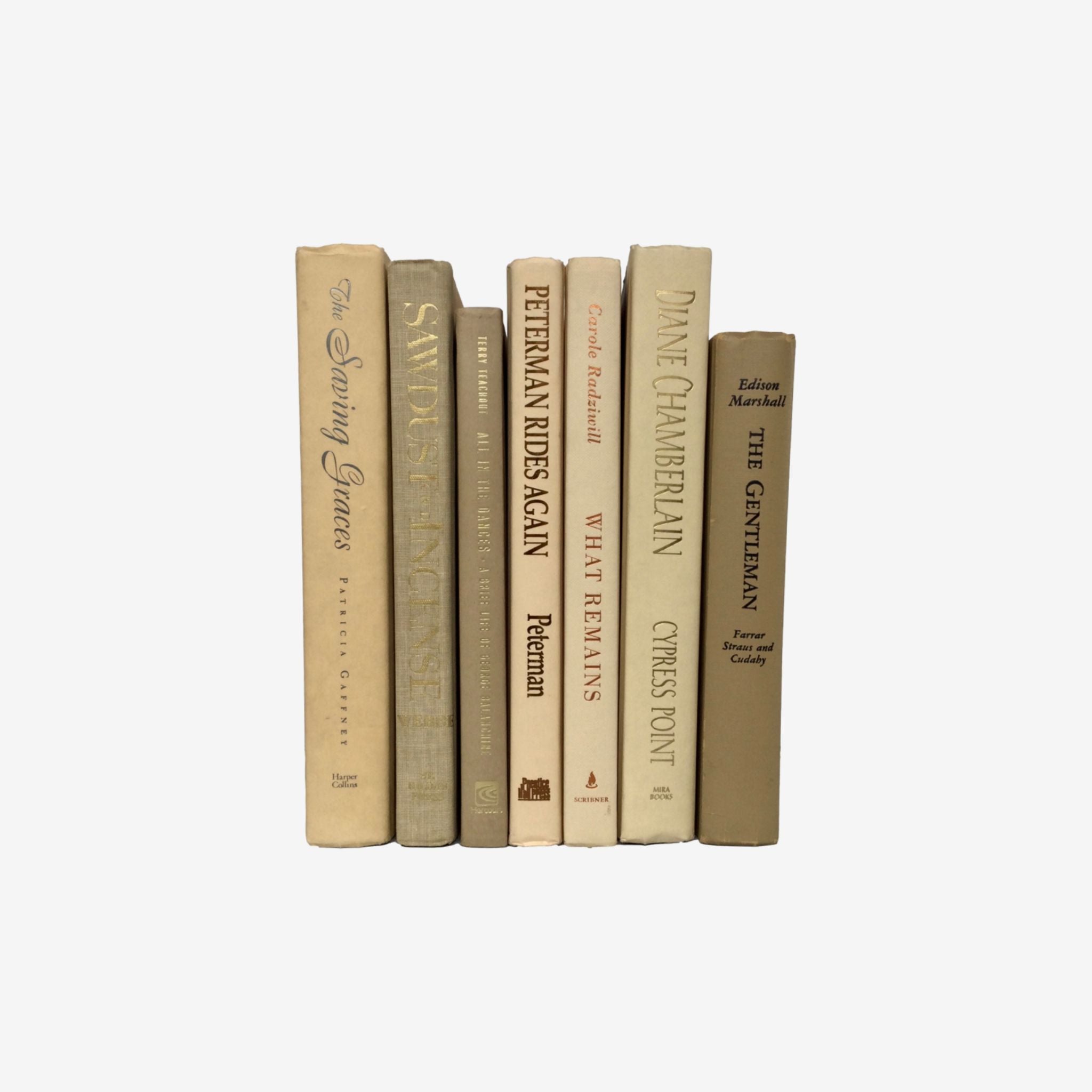 Neutral Books - By the Foot - Simply Elevated Home Furnishings 