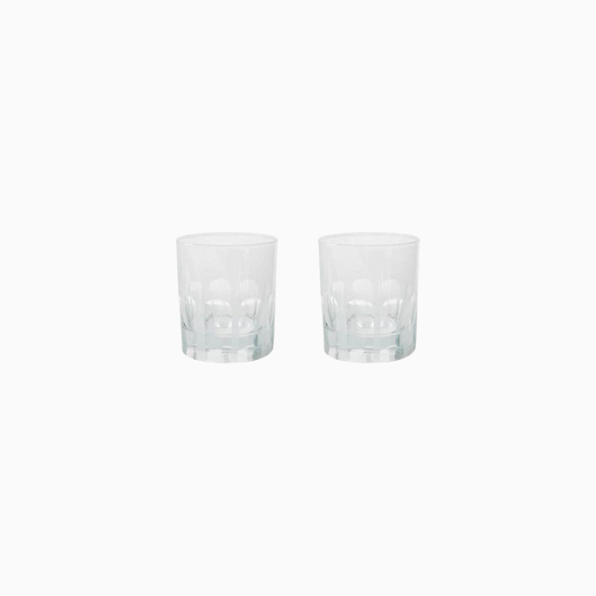 OPAL / RIALTO GLASS - SET OF 2