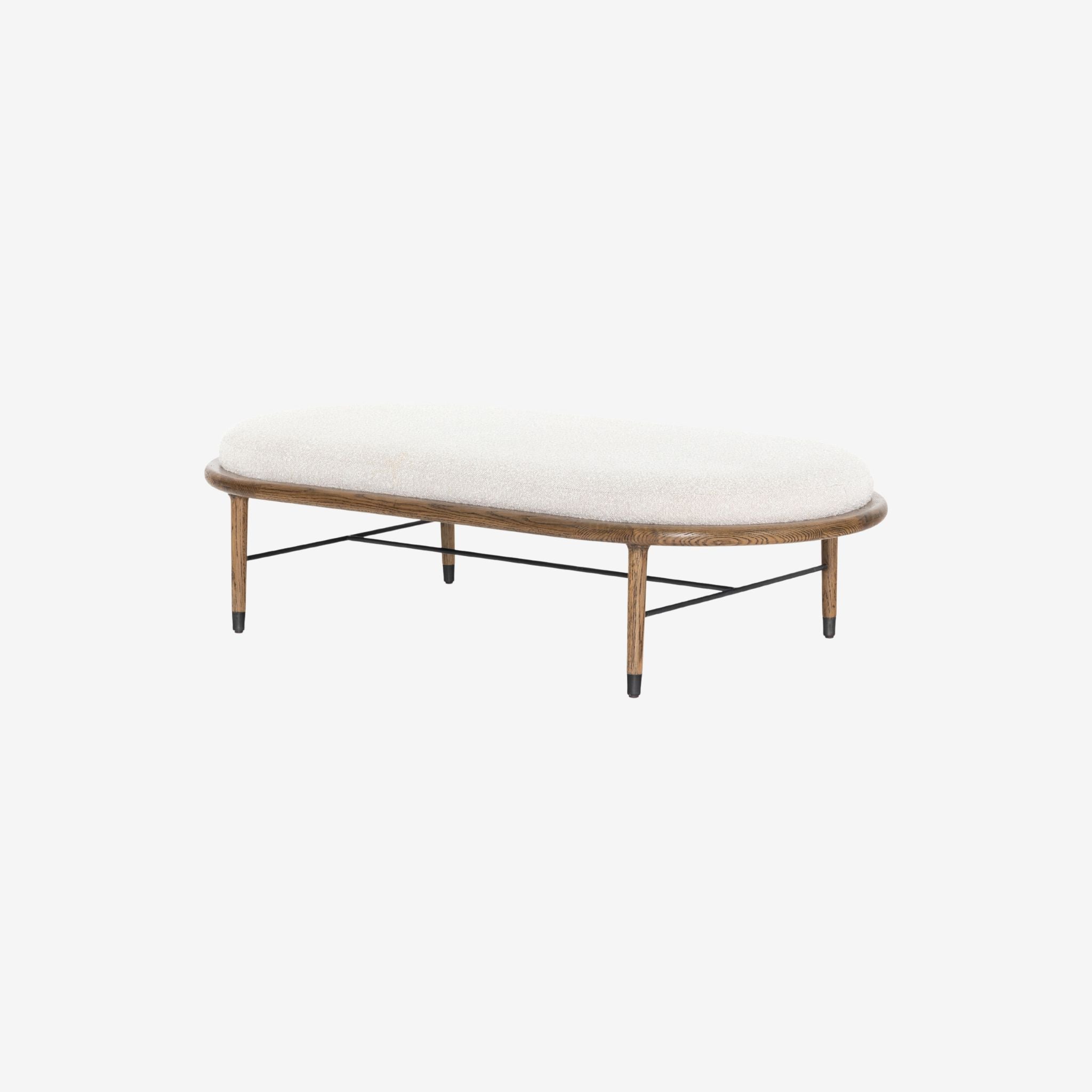 PETRA OTTOMAN-62"-KNOLL NATURAL