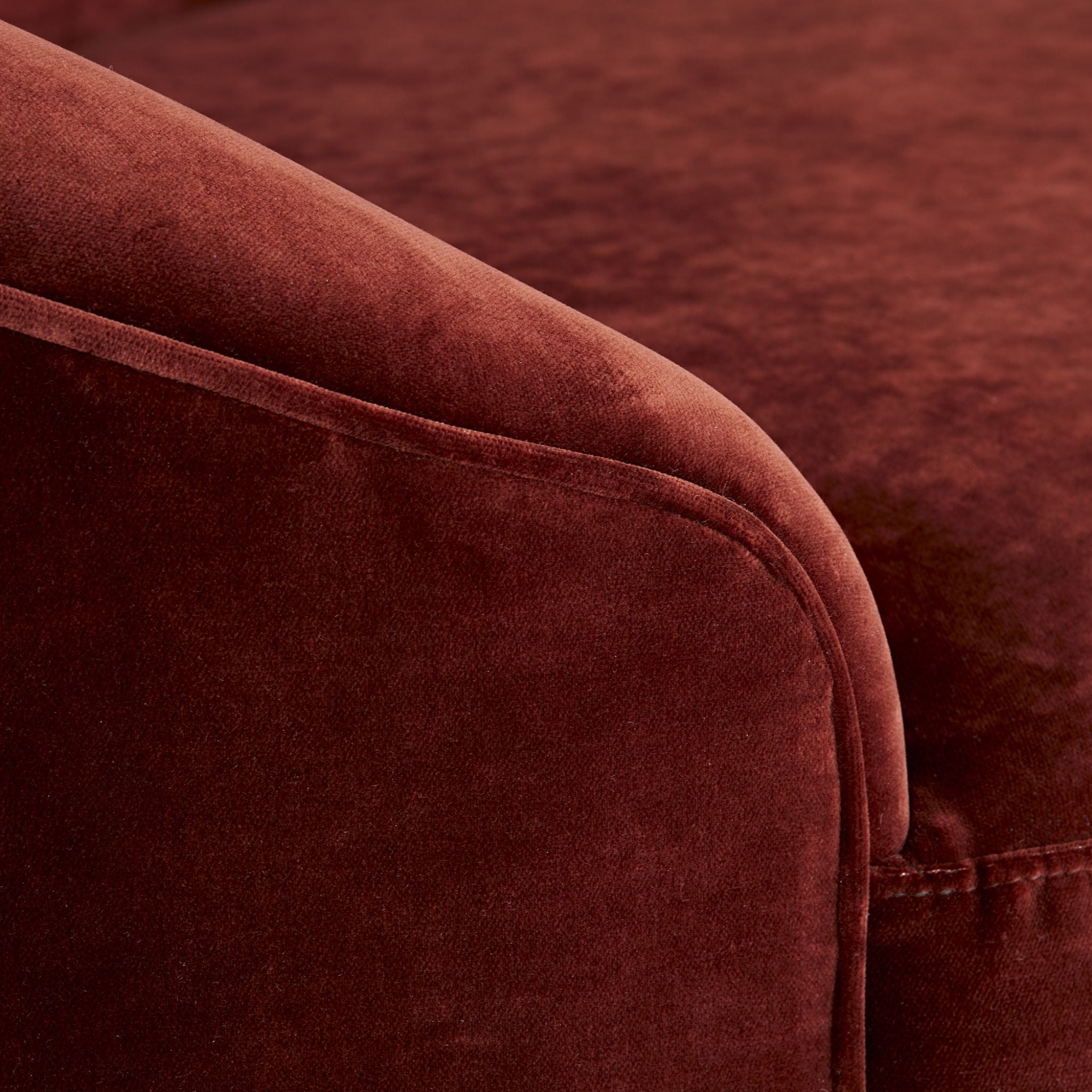 TURNER SMALL SOFA PAPRIKA VELVET - Simply Elevated Home Furnishing SLC 