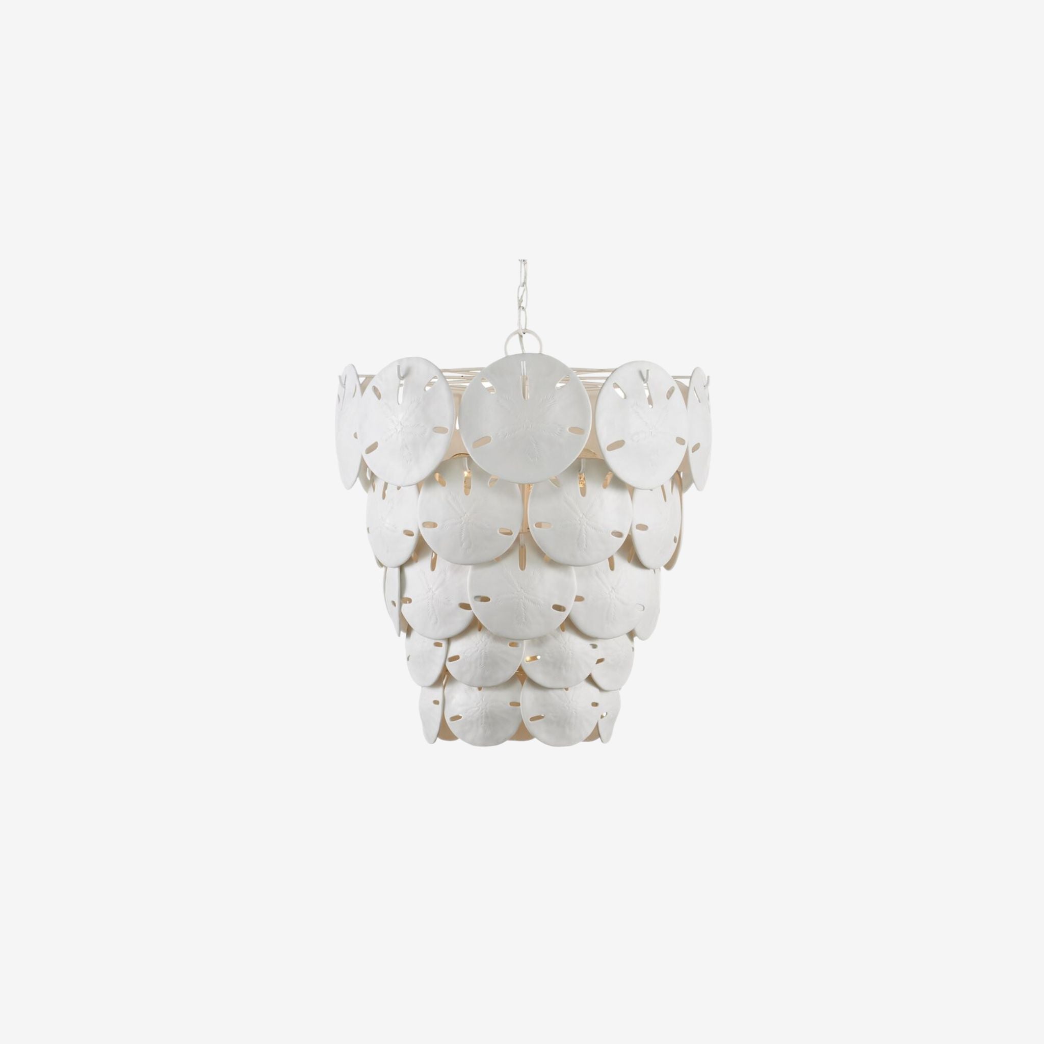 TULUM WHITE CHANDELIER